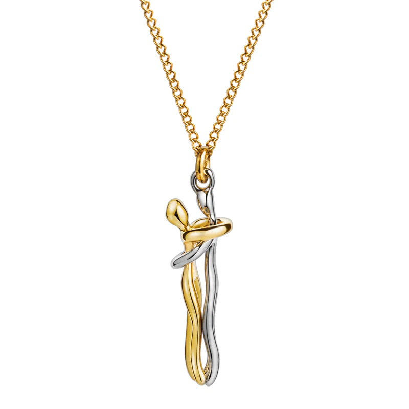 Hug Necklace (Gold/ Sliver)